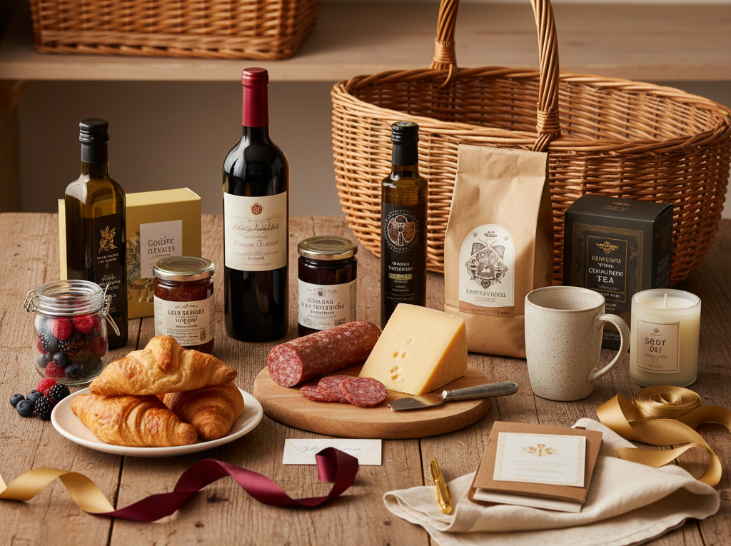 Como escolher os produtos ideais para montar cestas para presentear